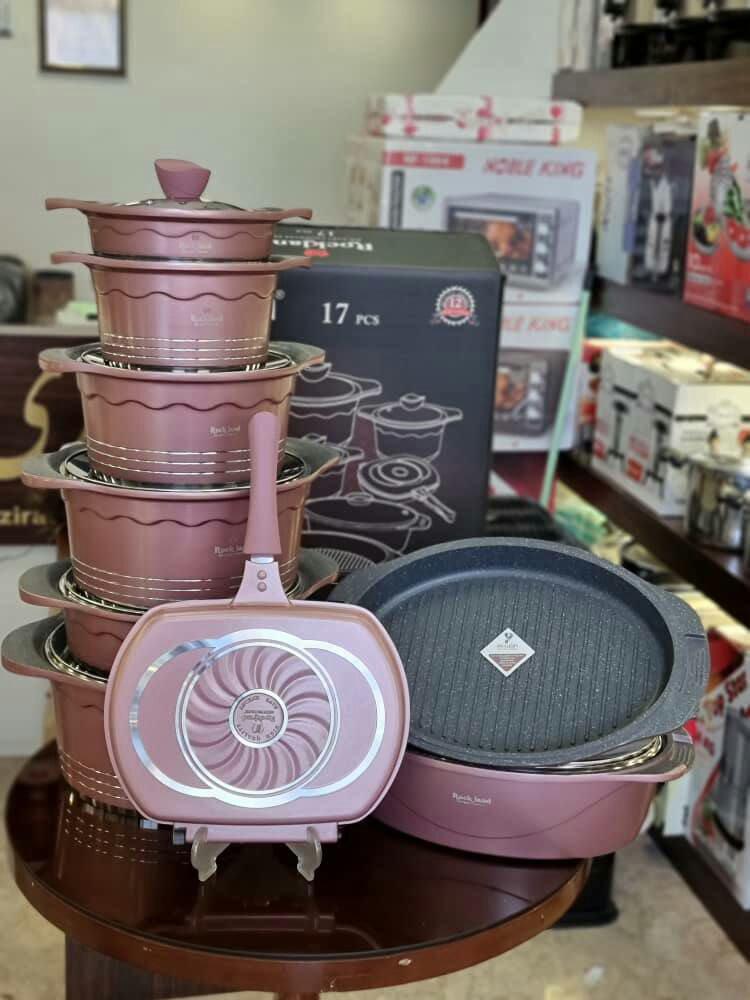 سرویس قابلمه راک لند ۱۷پارچه