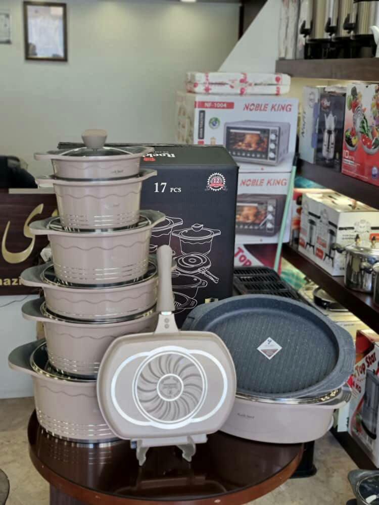 سرویس قابلمه راک لند ۱۷پارچه - تصویر 2