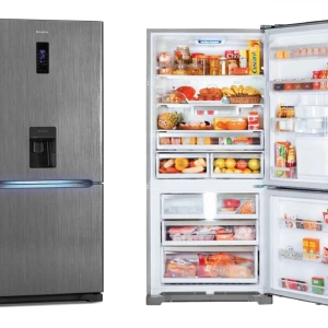 یخچال فریزر هیمالیا مدل اومگا هومبار دار تیتانیوم